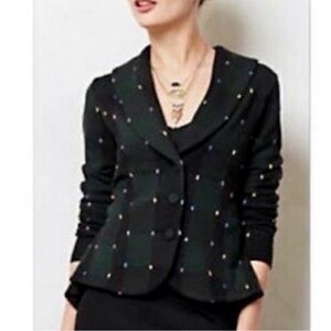 ANTHROPOLOGIE Brand‎ HMR Cotton Blazer